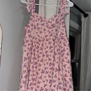 Women’s Altar’d State Pink Floral Mini Dress